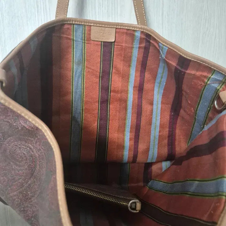 [BUNJANG] Paisley Tote Bag + Pouch / 에트로 페이즐리 토트백+파우치