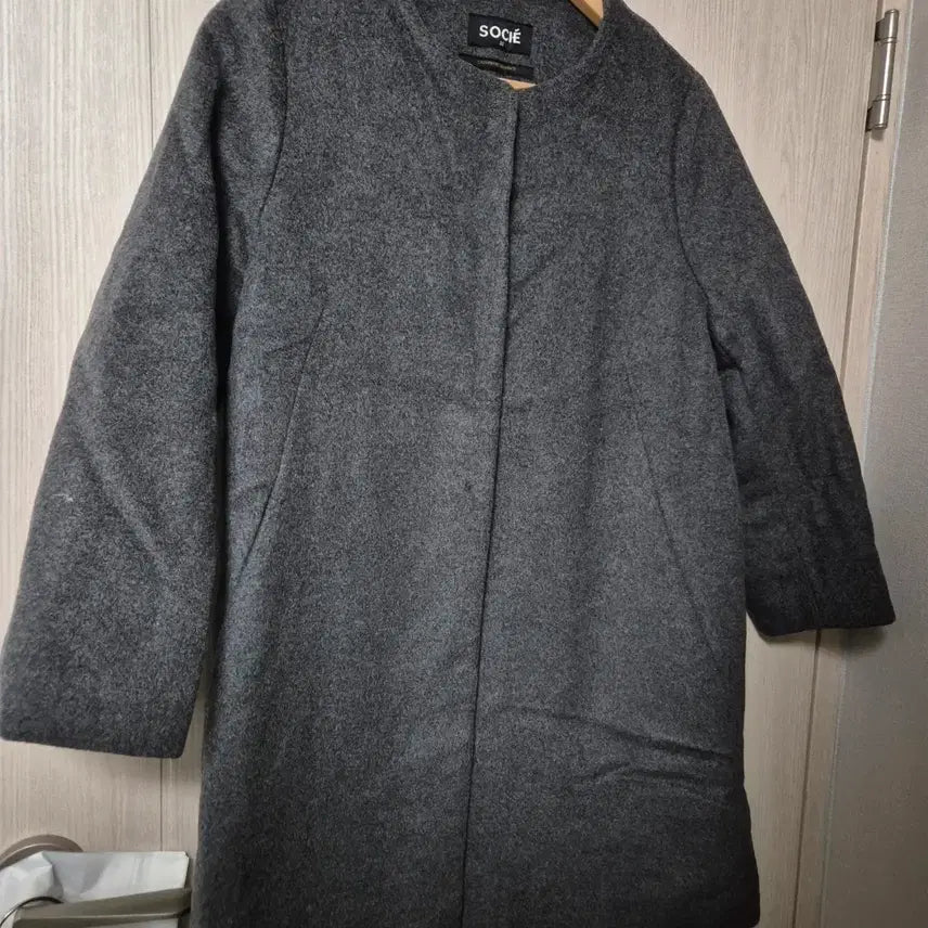 [BUNJANG] SOCIE Cashmere Wool Coat (Size 55) / SOCIE 캐시미어 울코트 55사이즈