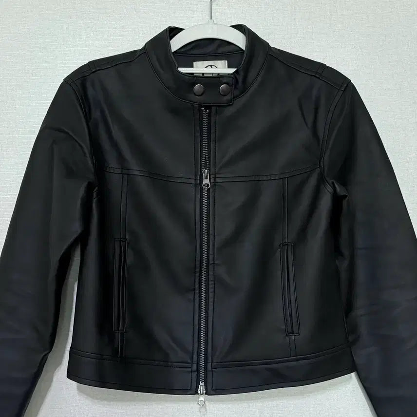 [BUNJANG] Binary One Meiben Biker Leather Jacket Black / 무배) 바이너리원 메이번 바이커 레더자켓 블랙