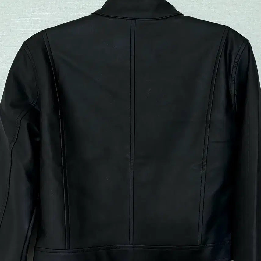 [BUNJANG] Binary One Meiben Biker Leather Jacket Black / 무배) 바이너리원 메이번 바이커 레더자켓 블랙