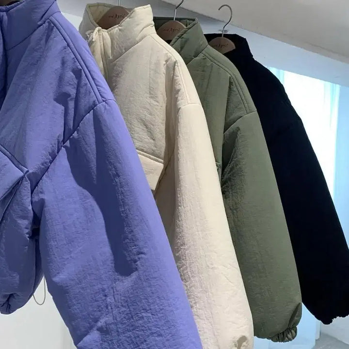 [BUNJANG] Short Crop Padded Jacket / 숏 크롭 패딩 자켓 (새제품)