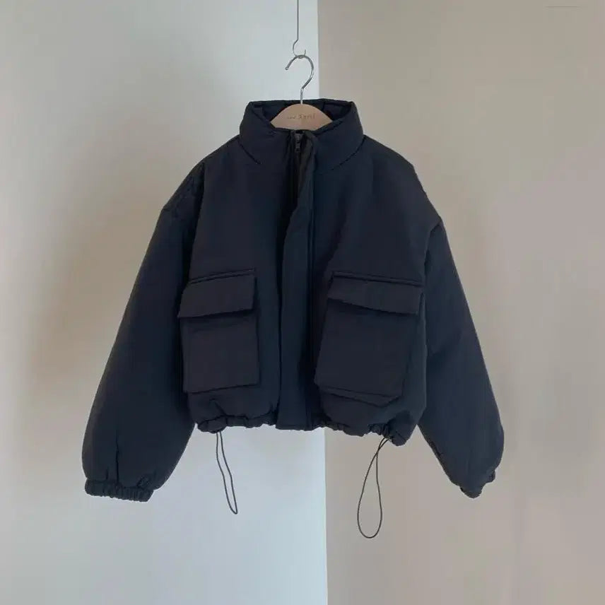 [BUNJANG] Short Crop Padded Jacket / 숏 크롭 패딩 자켓 (새제품)