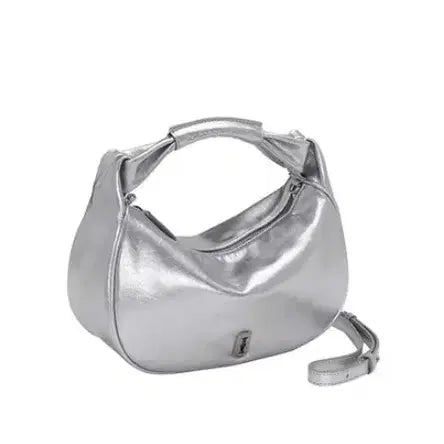 [BUNJANG] Vunque Silver Hobo Bag / 분크 새상품 실버 호보백 숄더백 가방
