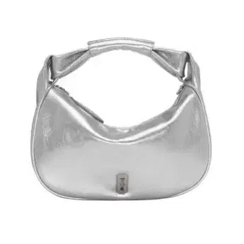 [BUNJANG] Vunque Silver Hobo Bag / 분크 새상품 실버 호보백 숄더백 가방