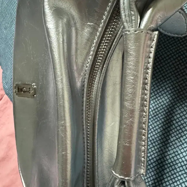 [BUNJANG] Vunque Silver Hobo Bag / 분크 새상품 실버 호보백 숄더백 가방