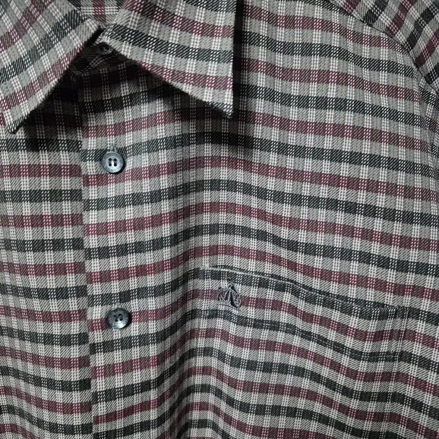 [BUNJANG] Lanvin Old School Checkered Shirt (Men's 105) / 랑방 올드스쿨 체크무늬 셔츠 남성 105사이즈