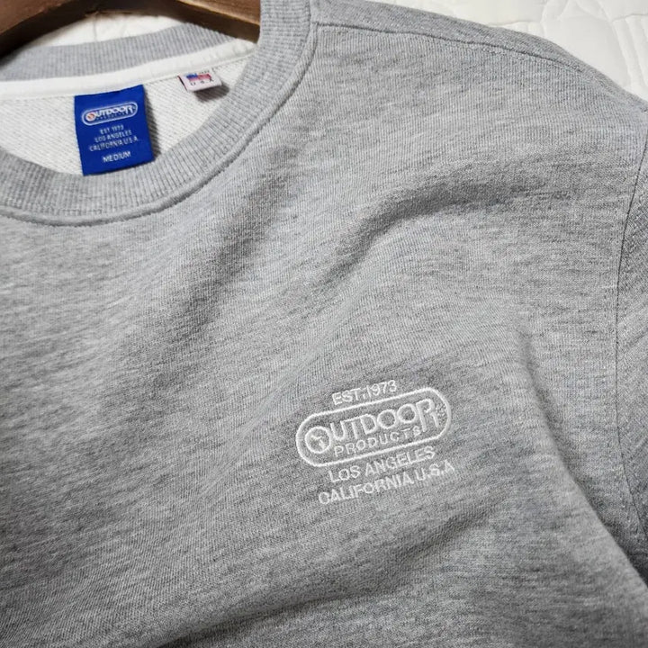 [BUNJANG] Outdoor Products Gray M Men's Sweatshirt / 아웃도어 프로덕츠 맨투맨 티셔츠 회색 M