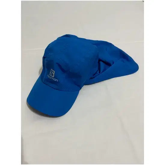 [SOLD OUT] 살로몬 빈티지 / 디테처블 넥 프로텍션 러닝 캡 블루 / ONE