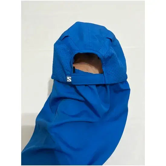 [SOLD OUT] 살로몬 빈티지 / 디테처블 넥 프로텍션 러닝 캡 블루 / ONE