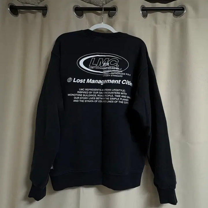 [BUNJANG] LMC Black Sweatshirt / LMC 검정색 맨투맨