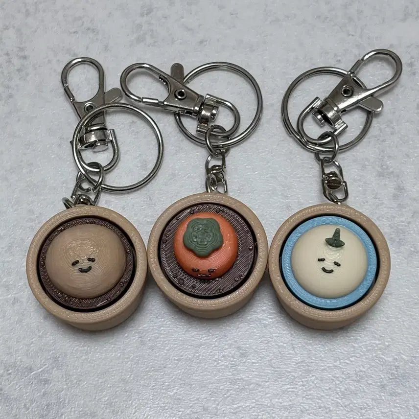 [BUNJANG] Keycap Keyring / 감자 당근 양파 화분 클리커 클릭커 키캡 키링