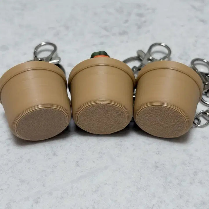 [BUNJANG] Keycap Keyring / 감자 당근 양파 화분 클리커 클릭커 키캡 키링