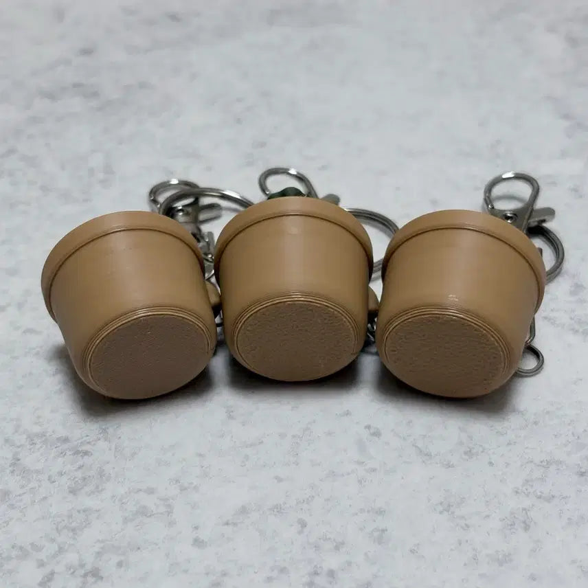 [BUNJANG] Keycap Keyring / 감자 당근 양파 화분 클리커 클릭커 키캡 키링