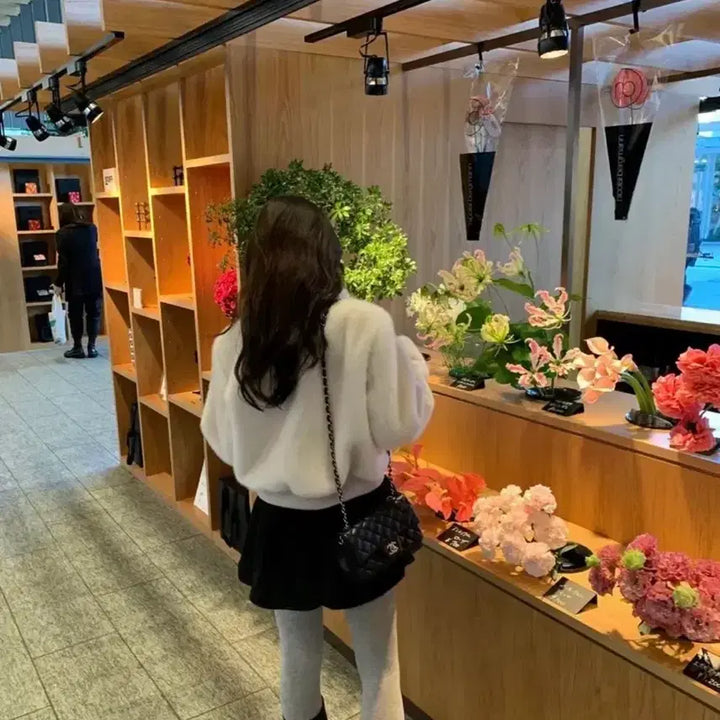 [BUNJANG] Favorite Things Faux Fur Jacket / 페이보릿띵스 퍼자켓