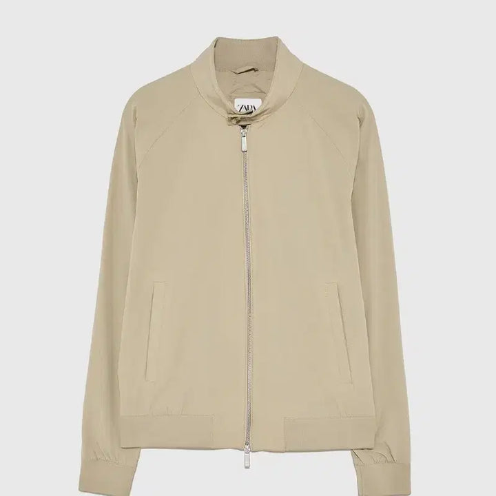 [BUNJANG] ZARA Beige Harrington Jacket L / (새상품)자라 베이지 해링턴 자켓 L(100~105)