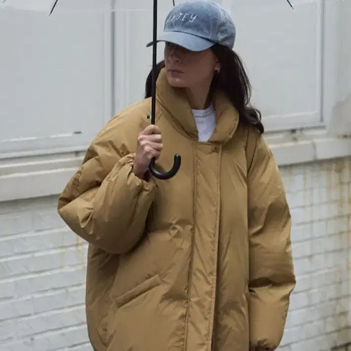 [BUNJANG] GNO NOIR Airy Short Duck Down Padded Jacket / 그노노이 에어리 숏 덕다운 패딩