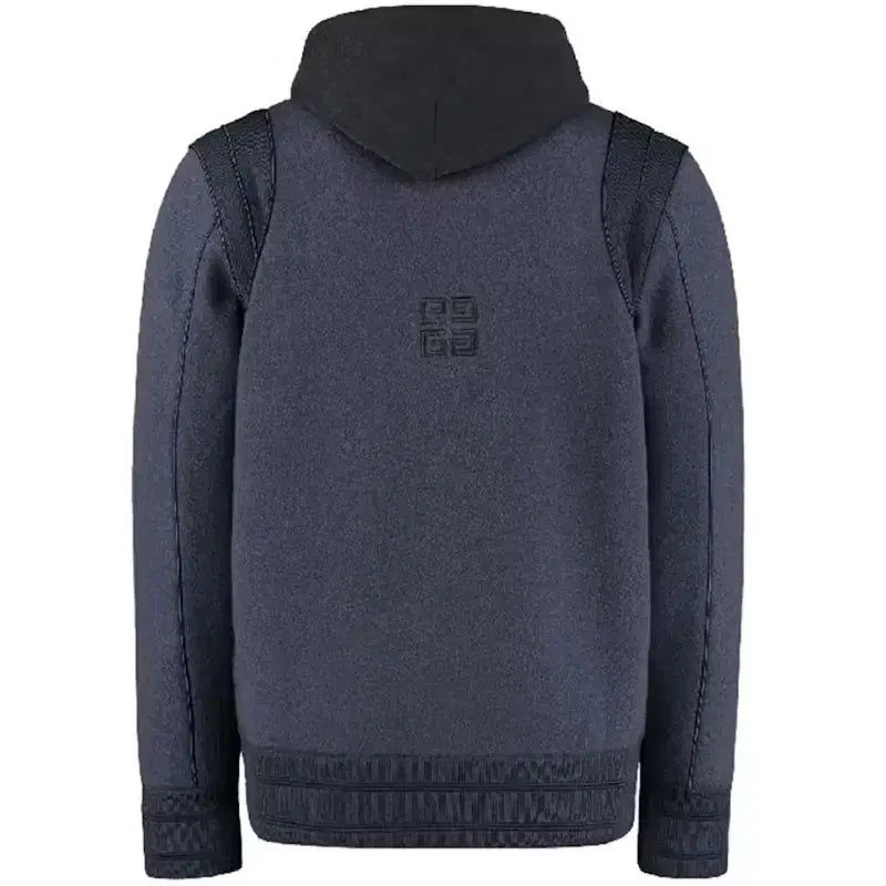 [BUNJANG] G-Dragon Varsity Jacket 4G Embroidered Logo / M 지방시 울 바시티 자켓 4g 엠브로이더리 로고 후드