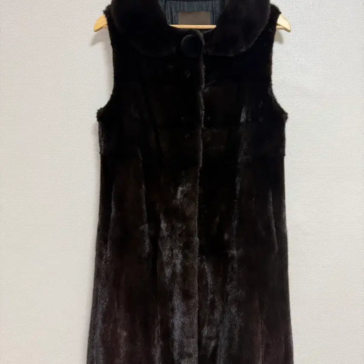 [BUNJANG] Sungjin Fur Blackglama Mink Vest / 성진모피 블랙그라마 밍크베스트조끼