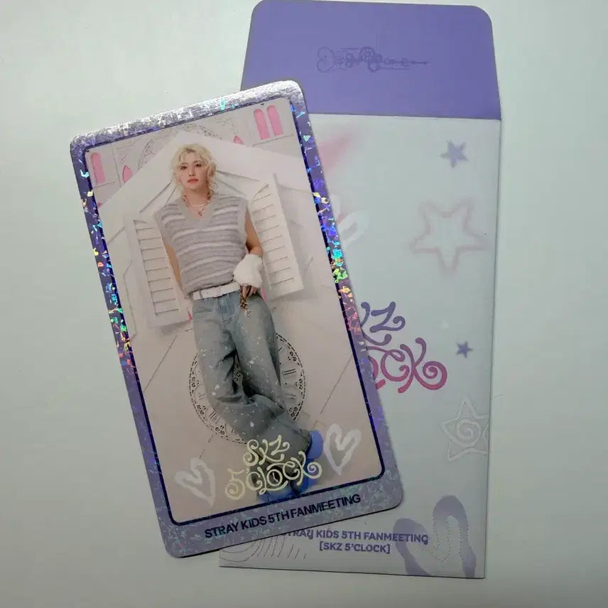 스트레이키즈 5TH 팬미팅 트레이딩 카드 필릭스