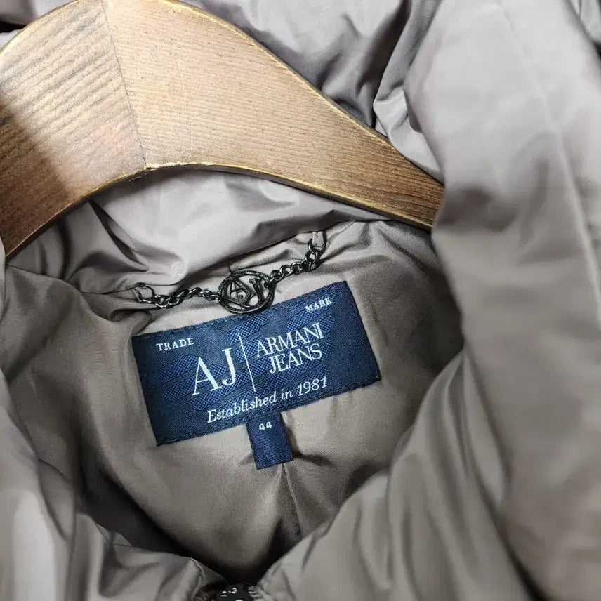 [BUNJANG] Armani Jeans Brown Duck Down Long Padded Jacket 44 / Armani Jeans 알마니 진 브라운 덕다운 롱 패딩  44