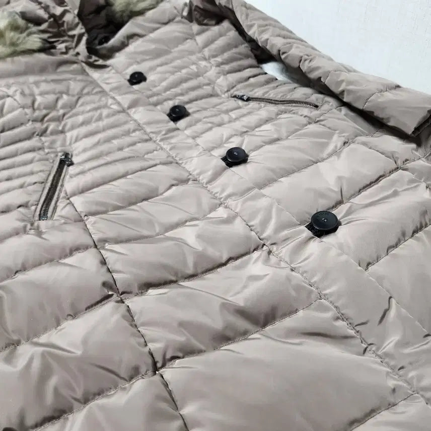 [BUNJANG] Armani Jeans Brown Duck Down Long Padded Jacket 44 / Armani Jeans 알마니 진 브라운 덕다운 롱 패딩  44