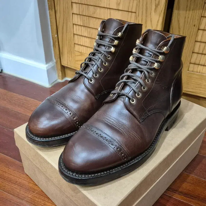 [BUNJANG] Grant Stone Garrison Crimson Chrome Excel Boots / 그랜트 스톤 개리슨 크롬악셀부츠