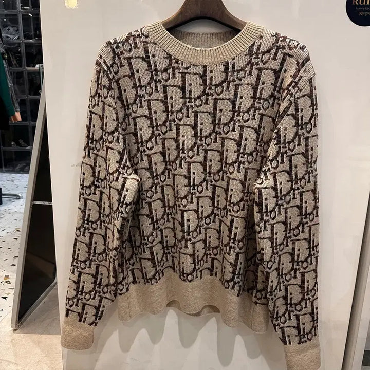 [SOLD OUT] 신형 디올 오블리크 자카드 니트