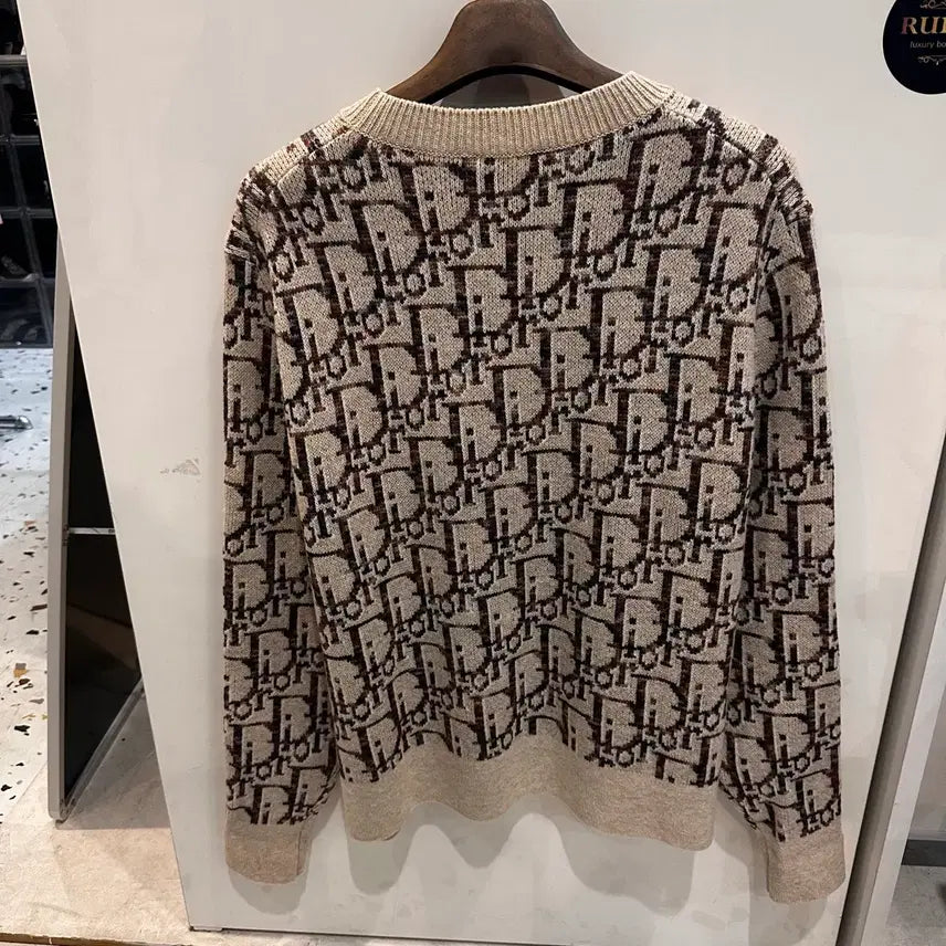 [SOLD OUT] 신형 디올 오블리크 자카드 니트