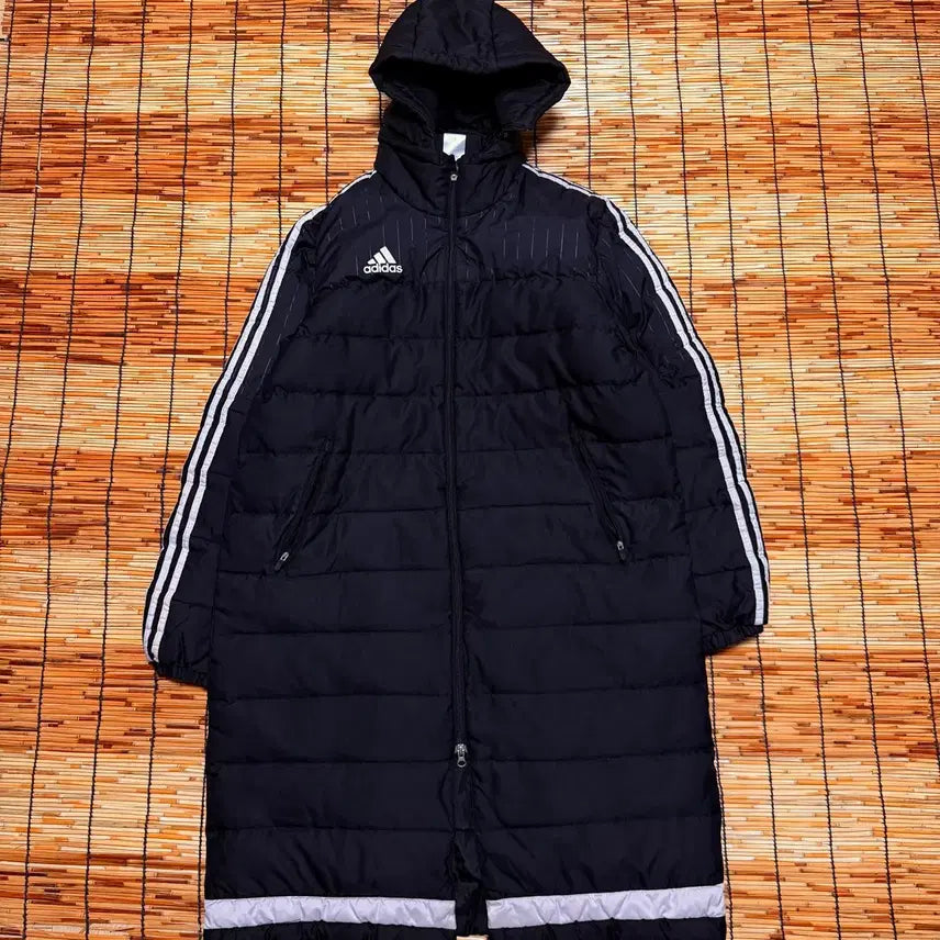 [BUNJANG] Adidas 3-Stripes Tiro Long Padded Jacket XL / 아디다스 3스트립 티로 롱패딩 XL