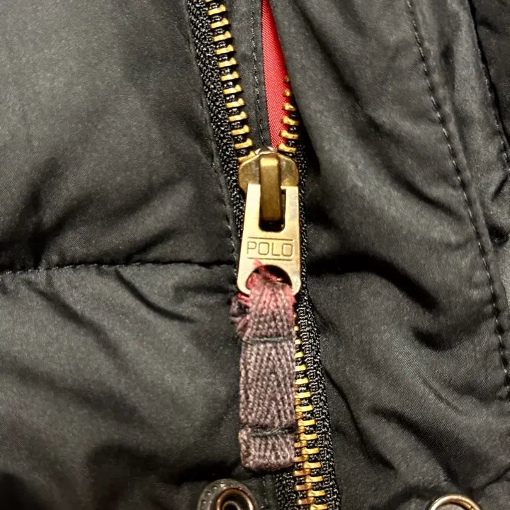 [BUNJANG] Polo Ralph Lauren Black Old School Puffer Jacket (M) / 90s 폴로 랄프로렌 블랙 올드스쿨 푸퍼 패딩 m