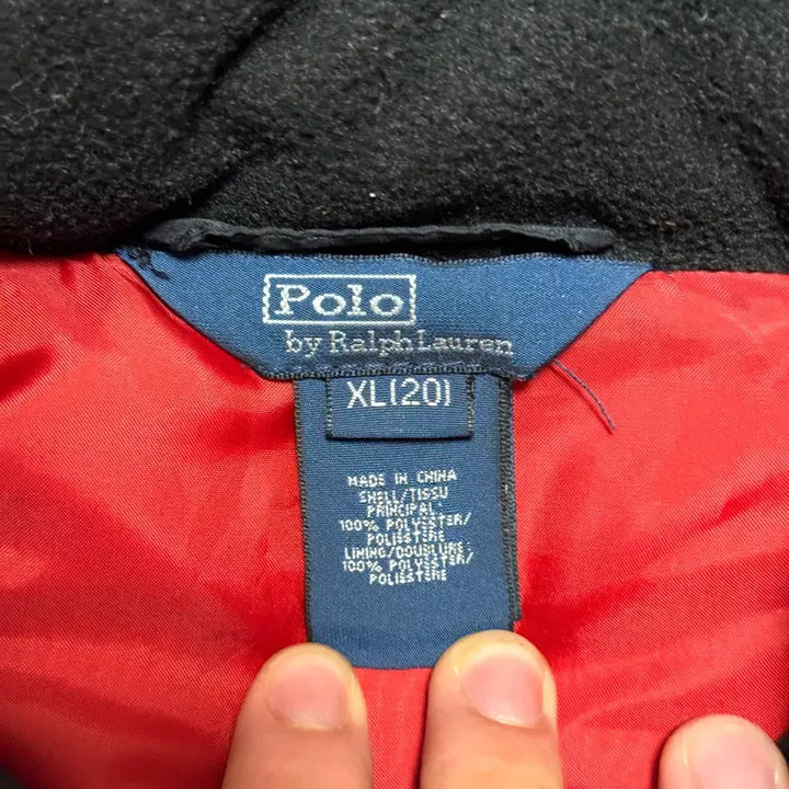 [BUNJANG] Polo Ralph Lauren Black Old School Puffer Jacket (M) / 90s 폴로 랄프로렌 블랙 올드스쿨 푸퍼 패딩 m