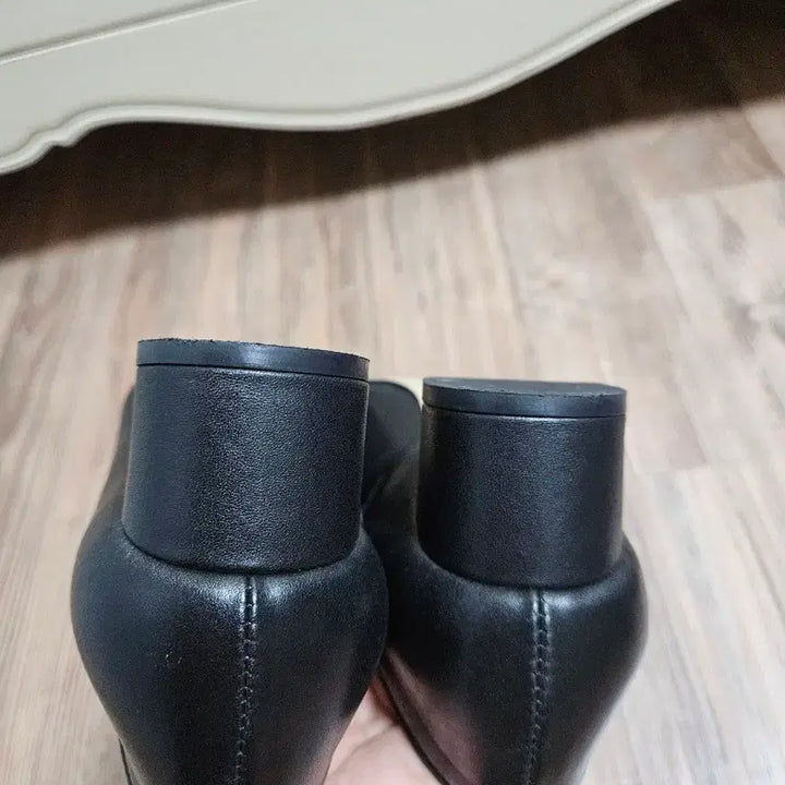[BUNJANG] Sheschirapang Black Handmade Leather Shoes / "쇼쉬르라팡" 블랙 수제화 판매(245사이즈)