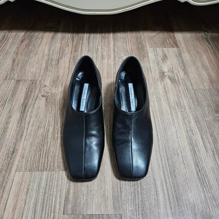[BUNJANG] Sheschirapang Black Handmade Leather Shoes / "쇼쉬르라팡" 블랙 수제화 판매(245사이즈)
