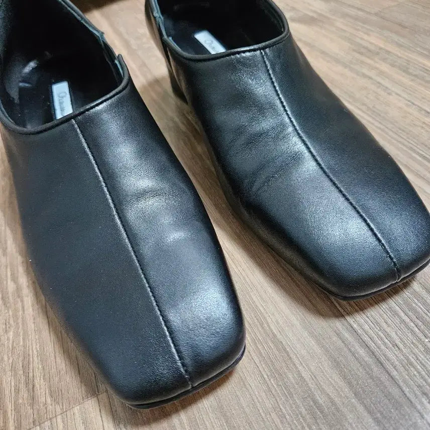 [BUNJANG] Sheschirapang Black Handmade Leather Shoes / "쇼쉬르라팡" 블랙 수제화 판매(245사이즈)