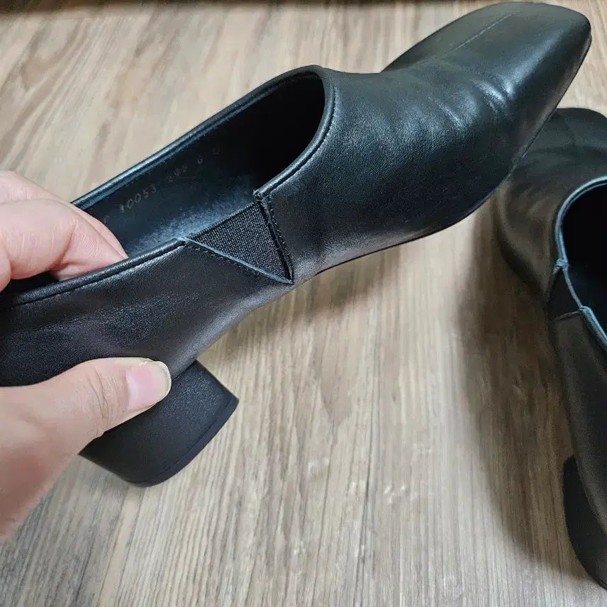 [BUNJANG] Sheschirapang Black Handmade Leather Shoes / "쇼쉬르라팡" 블랙 수제화 판매(245사이즈)