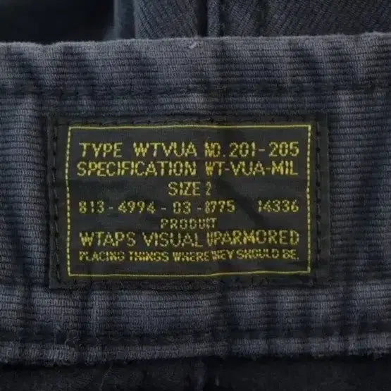 [BUNJANG] WTAPS Work Pants / 더블탭스 워크팬츠