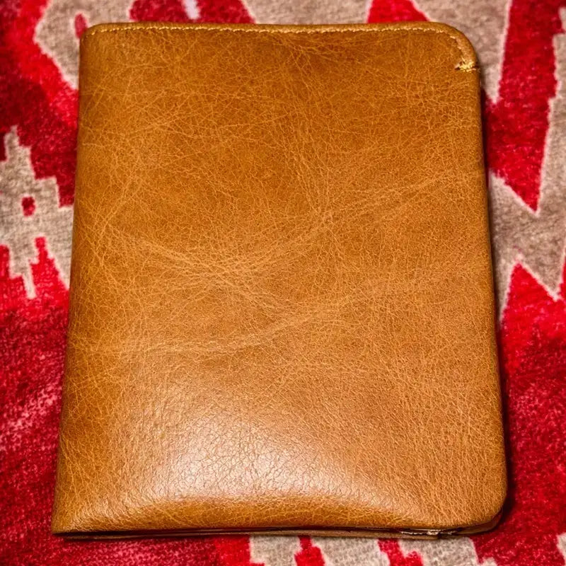 [BUNJANG] Leather Card Wallet / 소가죽 에이징 가죽지갑 카드지갑  남자지갑