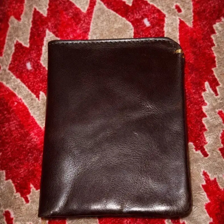 [BUNJANG] Leather Card Wallet / 소가죽 에이징 가죽지갑 카드지갑  남자지갑