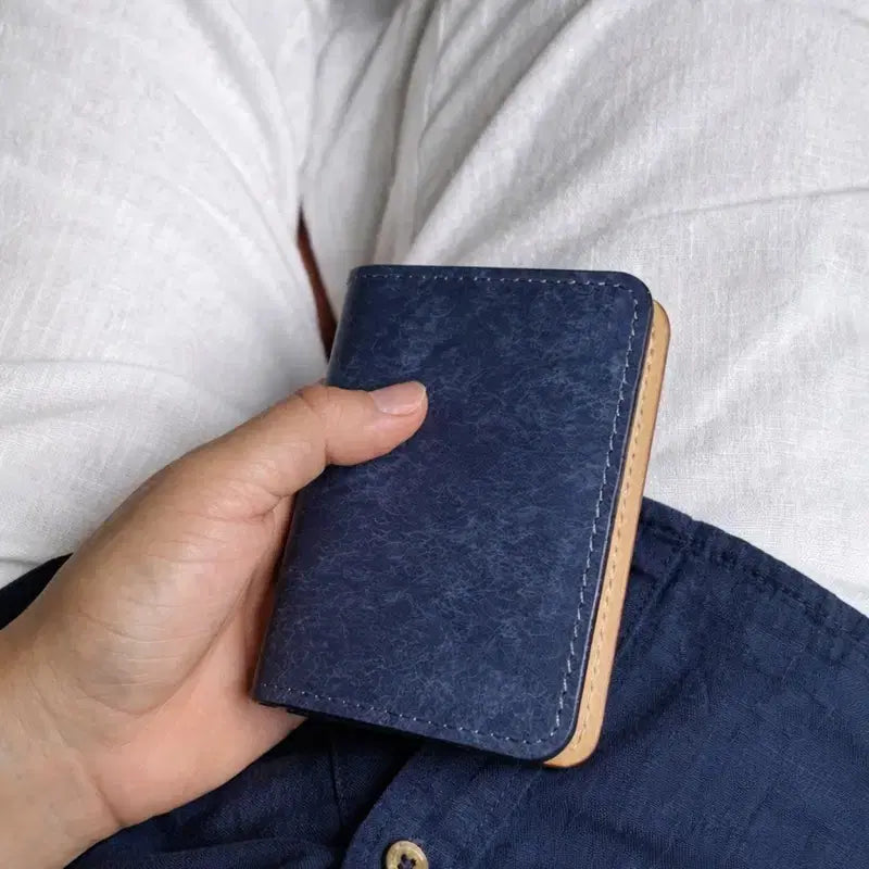 [BUNJANG] Leather Card Wallet / 소가죽 패티나 카드지갑 가죽지갑 지갑