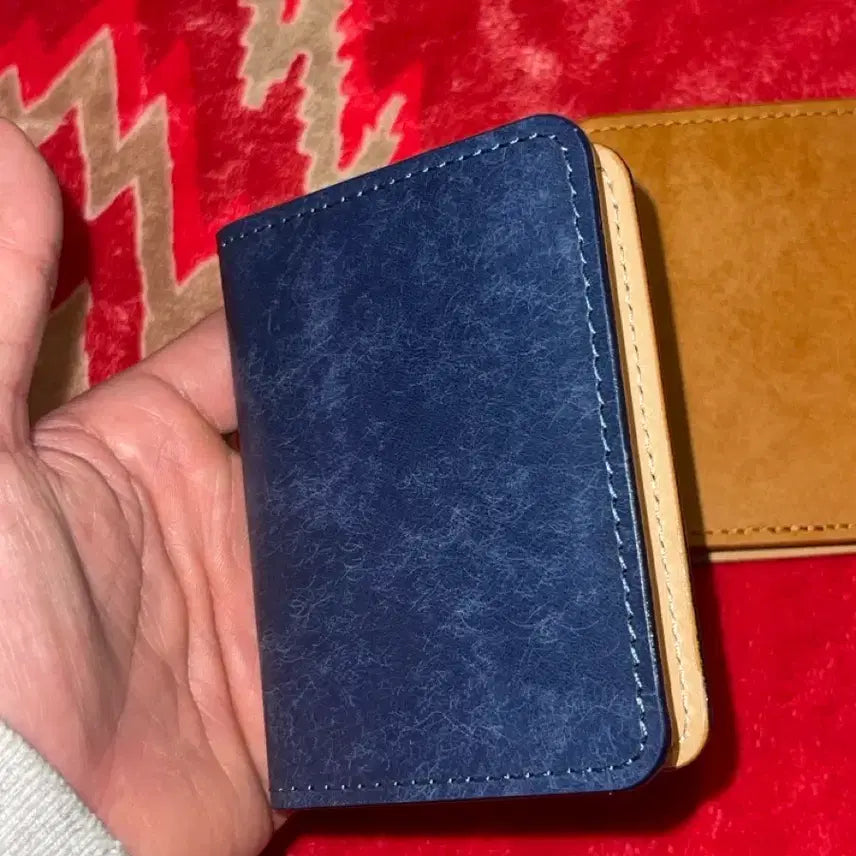 [BUNJANG] Leather Card Wallet / 소가죽 패티나 카드지갑 가죽지갑 지갑