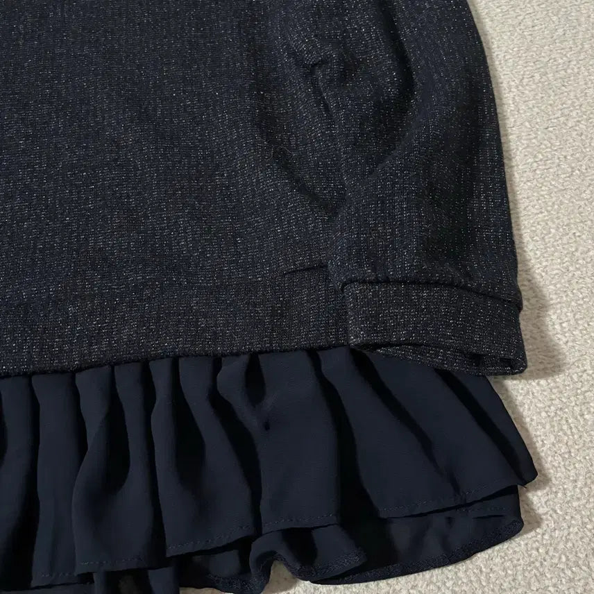 [BUNJANG] Chocol Raffine Navy Balletcore Top / 일본빈티지 chocol raffine 네이비 발레코어 탑