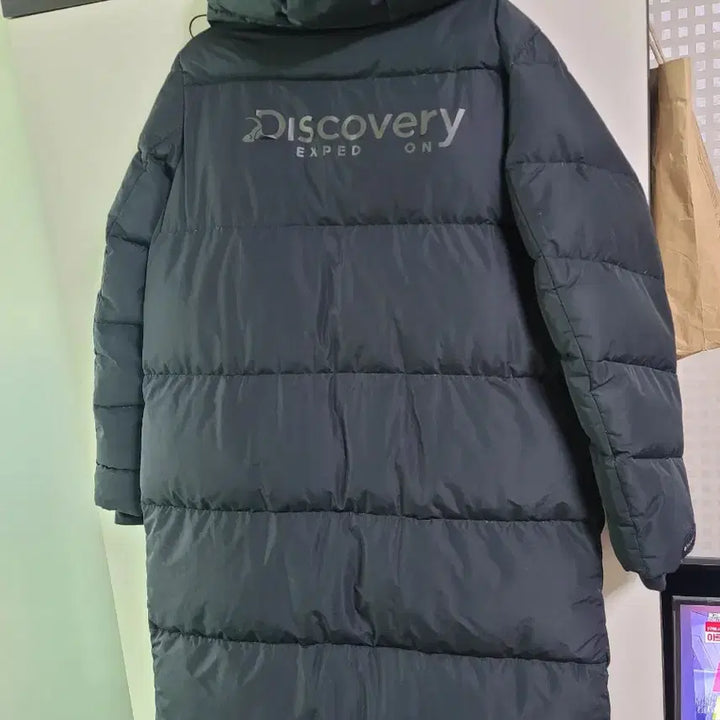 [BUNJANG] Discovery Long Padding / 디스커버리 롱패딩 블랙