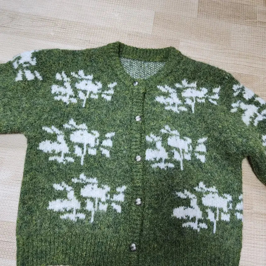 [BUNJANG] Wool Thick Nordic Knit Cardigan / 울도톰 노르딕니트가디건(새상품)