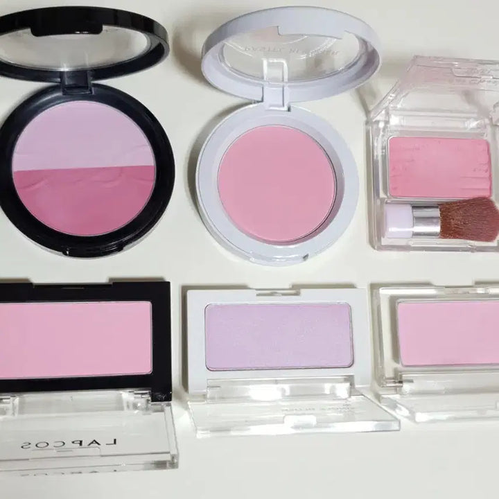 [BUNJANG] Various Brands Cool Tone Blush Bundle Set / 쿨톤 블러셔 일괄 세트 캔메이크 어퓨 미샤 더페이스샵 랩코스 잇츠스킨