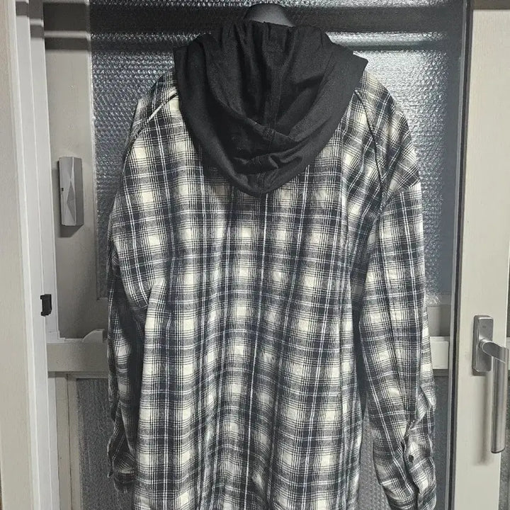 [BUNJANG] Juun.J Exclusive Hooded Layered Shirt / 준지 25ss 신세계 강남 익스클루시브 후드 레이어드 셔츠 50