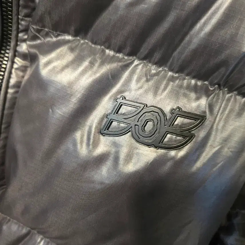 [BUNJANG] BOB Metallic Puffer Jacket / BOB 메탈릭 광택 푸퍼 패딩 점퍼
