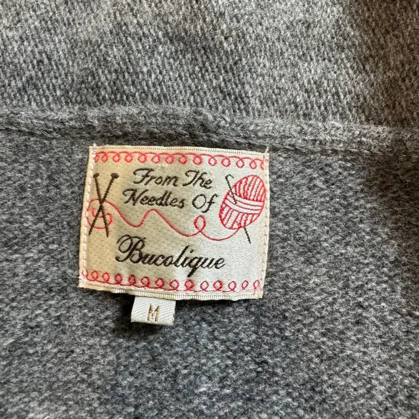 [BUNJANG] Bucolique Shawl Collar Cashmere Blend Vest / bucolique 비꼴리끄 숄카라 캐시미어블렌드 조끼