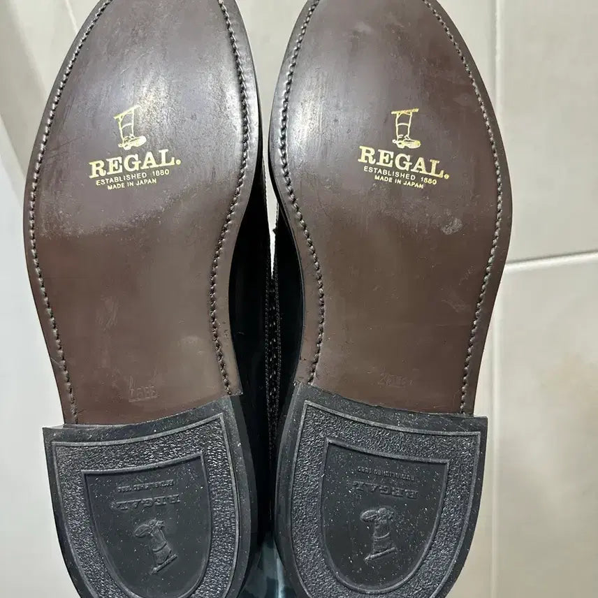 [BUNJANG] Regal Longwing Derby Shoes 2589N (Black) - Size 255 - Mint / 리갈 롱윙(윙팁) 더비 구두 2589N 255 거의 새제품