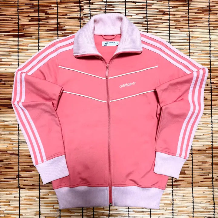 [BUNJANG] Adidas Beckenbauer Track Top - Strawberry Milk - L / 유일매물 아디다스 딸기우유 베켄바우어 트랙탑 져지 L