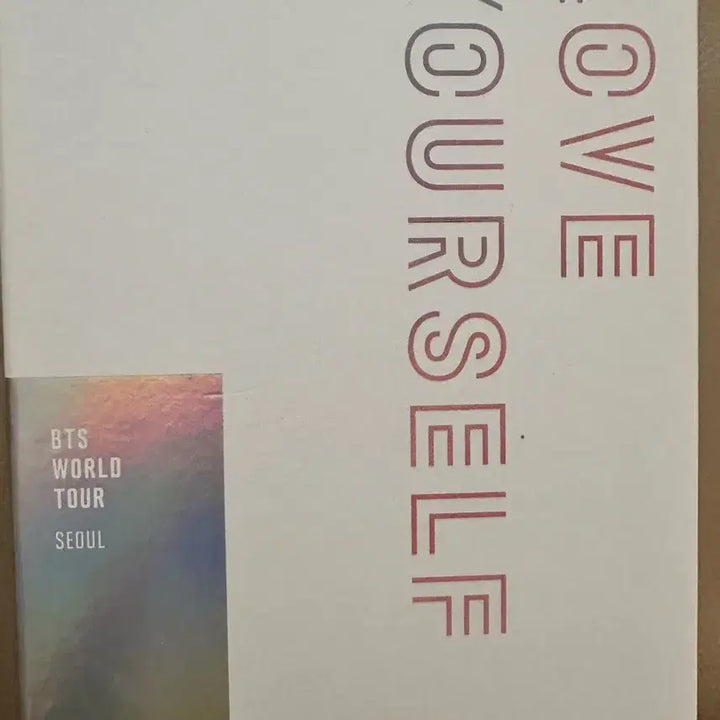 방탄소년단 LOVE YOURSELF 서울 블루레이